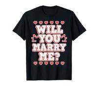 Marriage proposal design for Valentine's Day - Will you Marry Me T-Shirt