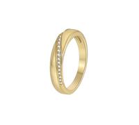 Marriage Ring, Friendship Ring Gold Elegant with Round Shape Moissanite 18K Yellow Gold Size Q 1/2