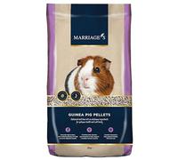 Marriage’s - Adult Guinea Pig Pellets for a Healthy Weight and Immune System, Guinea Pig Food with Sunflower Seed, High Fibre, 100% Nutri Pressed, Suitable for All Adult Guinea Pigs (2kg)