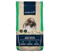 Marriage’s - Indoor Rabbit Food, Pellets for a Healthy Weight and Immune System, Adult and Baby Rabbit Food with Sunflower Seed, 100% Nutri Pressed, Suitable for 20 Weeks and Older (2kg)