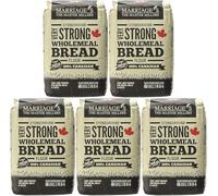 Marriage’s Millers Canadian Very Strong Wholemeal Bread Flour - 1.5kg (Pack of 5) | High-Protein Wholemeal Flour | Ideal for Rustic Loaves, Rolls & Pizza Bases