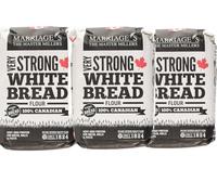 Marriage’s Millers Very Strong 100% Canadian White Bread Flour - 1.5kg (Pack of 3) | High-Protein Bread Flour | Perfect for Bread, Rolls & Pizza Dough