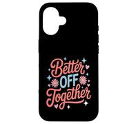 Marriage Together Family Christian Motivation Worship Case for iPhone 16