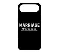 Marriage Would Not Recommend Funny Sarcastic Humor Case for iPhone Air