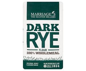 Marriage's Dark Rye Flour 1kg - Pack of 2