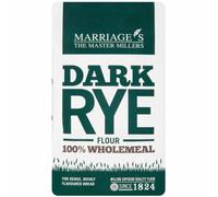 Marriages Dark Rye Flour - 6x1kg