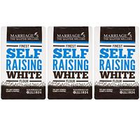 Marriages Finest Self Raising White Flour 1.5kg (Pack of 3)