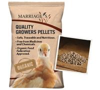 Marriage's Organic Poultry Grower Pellets 20Kg