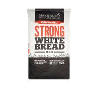 Marriages Organic Strong White Bread Flour - 1x16kg