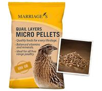 Marriages Quail Layers Micro Pellets, 20kg