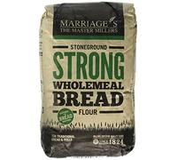 Marriages Strong Brown Wholemeal Stoneground Flour - 5x1.5kg