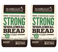 Marriage's Strong Stoneground Wholemeal Flour 1.5kg - Pack of 2