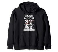 Married 30 years 30th wedding anniversary Zip Hoodie