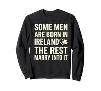 Married a Girl From Ireland Love My Irish Wife Sweatshirt