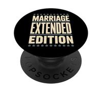 Married A Long Time Marriage Sarcasm Long Marriage Humor PopSockets Adhesive PopGrip
