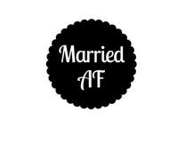 Married AF Women's Sweatshirt - White - M - White