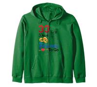 Married Anniversary 33 Years Down Forever To Go Couple Love Zip Hoodie