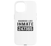 Married Life Couples Prisoner Inmate Halloween Costume Case for iPhone 15
