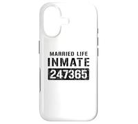 Married Life Couples Prisoner Inmate Halloween Costume Case for iPhone 17