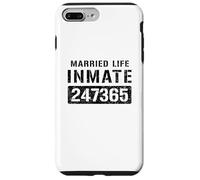 Married Life Couples Prisoner Inmate Halloween Costume Case for iPhone 7 Plus/8 Plus