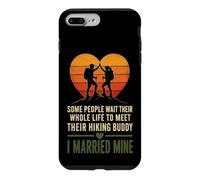 Married My Hiking Buddy Couples Hiker Matching Gift Retro Case for iPhone 7 Plus/8 Plus