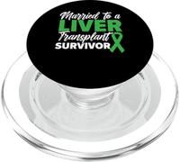 Married To A Liver Transplant Survivor Organ Recipient PopSockets PopGrip for MagSafe