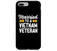Married To A Vietnam Veteran Spouse Vietnam Service Ribbon Case for iPhone 7 Plus/8 Plus