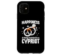 Married To Cypriot Cyprus Wedding Cyprus Wife Husband Case for iPhone 11