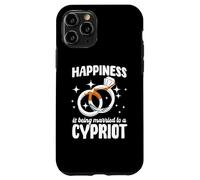 Married To Cypriot Cyprus Wedding Cyprus Wife Husband Case for iPhone 11 Pro