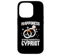 Married To Cypriot Cyprus Wedding Cyprus Wife Husband Case for iPhone 14 Pro