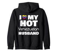 Married To Hot Venezuela I Love My Hot Venezuelan Husband Zip Hoodie