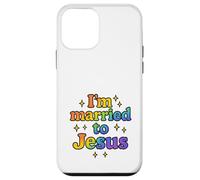 Married to Jesus Rainbow Christian Faith Design Case for iPhone 12 mini
