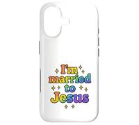 Married to Jesus Rainbow Christian Faith Design Case for iPhone 17