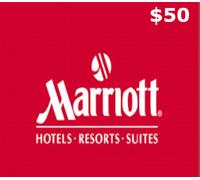 Marriot USD 50 Gift Card US