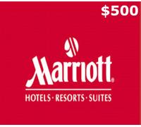 Marriot USD 500 Gift Card US