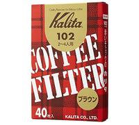 Marron entrée 40 pièces de 102 Kalita filtres à café en Papier-filtre Japon (Allemagne)