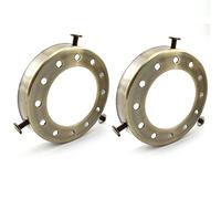 MARRTEUM 2Pcs UNO-Type Lamp Shade Holder 2-1/4 Inch Fitter Adapter