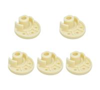 MARRTEUM 5Pcs 9709707 Mixer Rubber Foot, Blender Bottom Pads Feet Replacement Parts Compatible with KitchenAid Stand Mixer Replace for AP4326634 PS1488432 (Yellow)