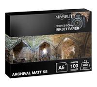 Marrutt 230gsm Archival Matt Single Sided Inkjet Photo Paper (A5-100 Sheets)