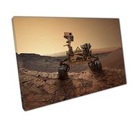 Mars 2020 Perseverance Rover Exploring The Surface Of Mars Exploring Science Concept Wall Art Print On Canvas Picture For Home Office Decor 76x51cm (30x20In)