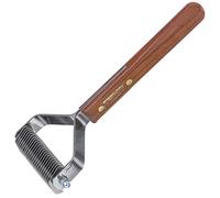 Mars 22-Blade Coat King Rake, Wide: Dog Grooming Brush for Coarse Hair