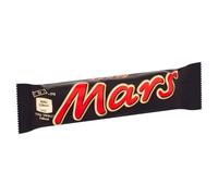 Mars 51g Chocolate Bar - Milk Chocolate with Nougat & Caramel, Pack of 10