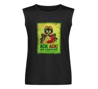 Mars Attack Skull Mens Unisex Sleeveless T-Shirt Graphic Print Vests Top Black Tank Tee L
