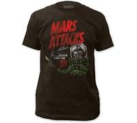 Mars Attacks Space Adventure Martian Mens T-Shirt Vintage Movie Gift s-Black Size L