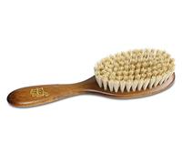 Mars Boar Bristle Cat Hair Brush, Made in Germany, 3/4" Bristles and 2" Wide Head