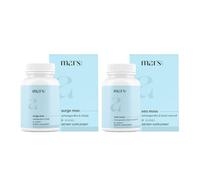 Mars by GHC Power Surge Combo | Surge Max & Sea Moss Capsules | Enriched with Sea Moss, Shilajit & Black Seed Oil | Supports Energy, Vitality & Overall Well-Being | 120 Capsules | Pack of 1