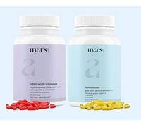 Mars by GHC Power-Up Combo | Nitric Oxide and Turkesterone 120 Capsules | Pack of 1