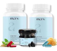 mars by GHC Shilajit Resin - 15g, Surgemax Capsules and Seamoss Capsules, Powered with Safed musli and Goksura | Natural and Pure | Overall Well Being