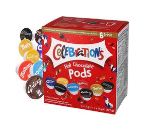 Mars | Celebrations Hot Chocolates - 8 pods for Dolce Gusto