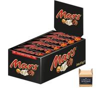Mars Chocolate Bars Milk Chocolate Bulk Gift Treat Office Box 51g Pack Of 24 Bars
